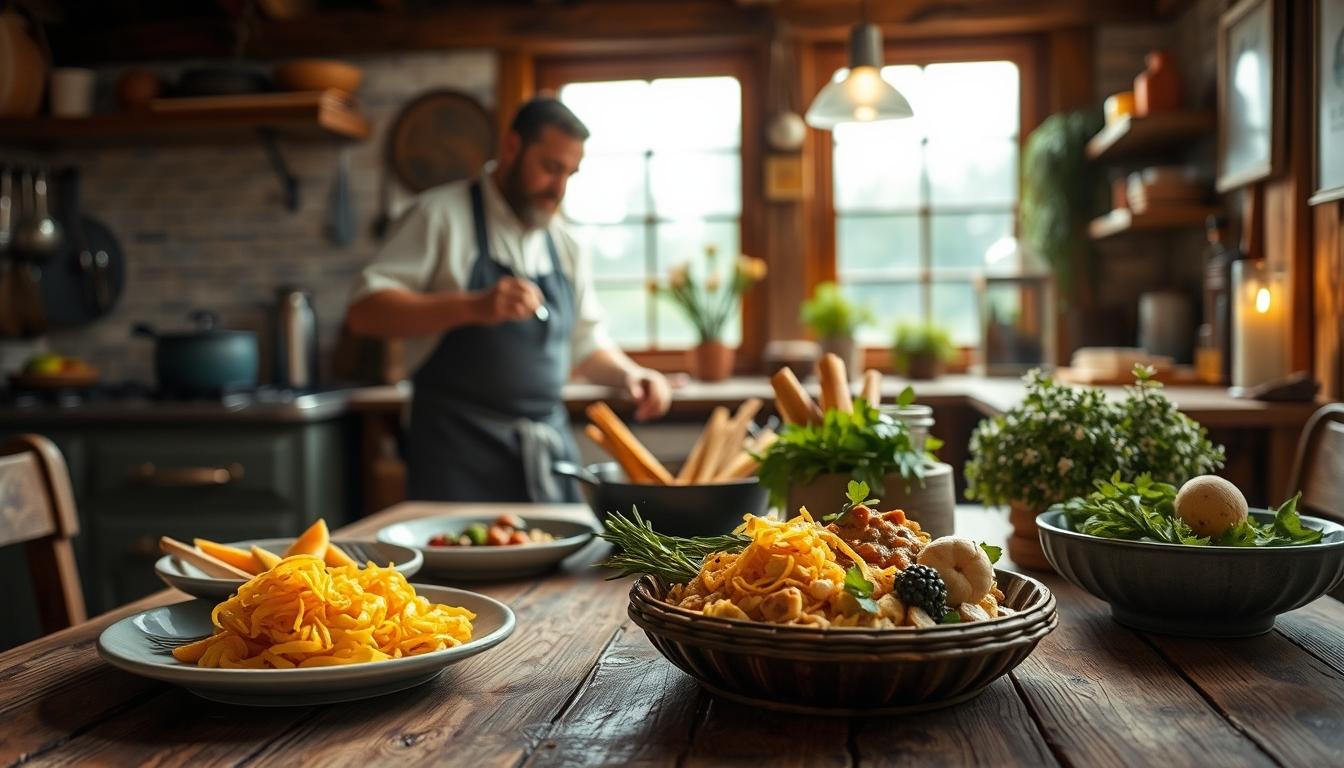 Comforting homemade dinner dish