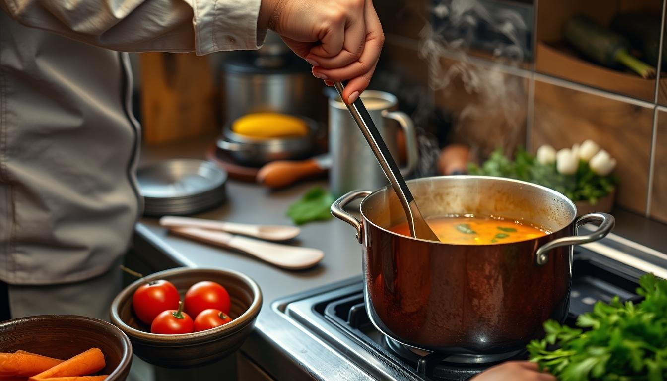 Fresh seasonal cooking dish