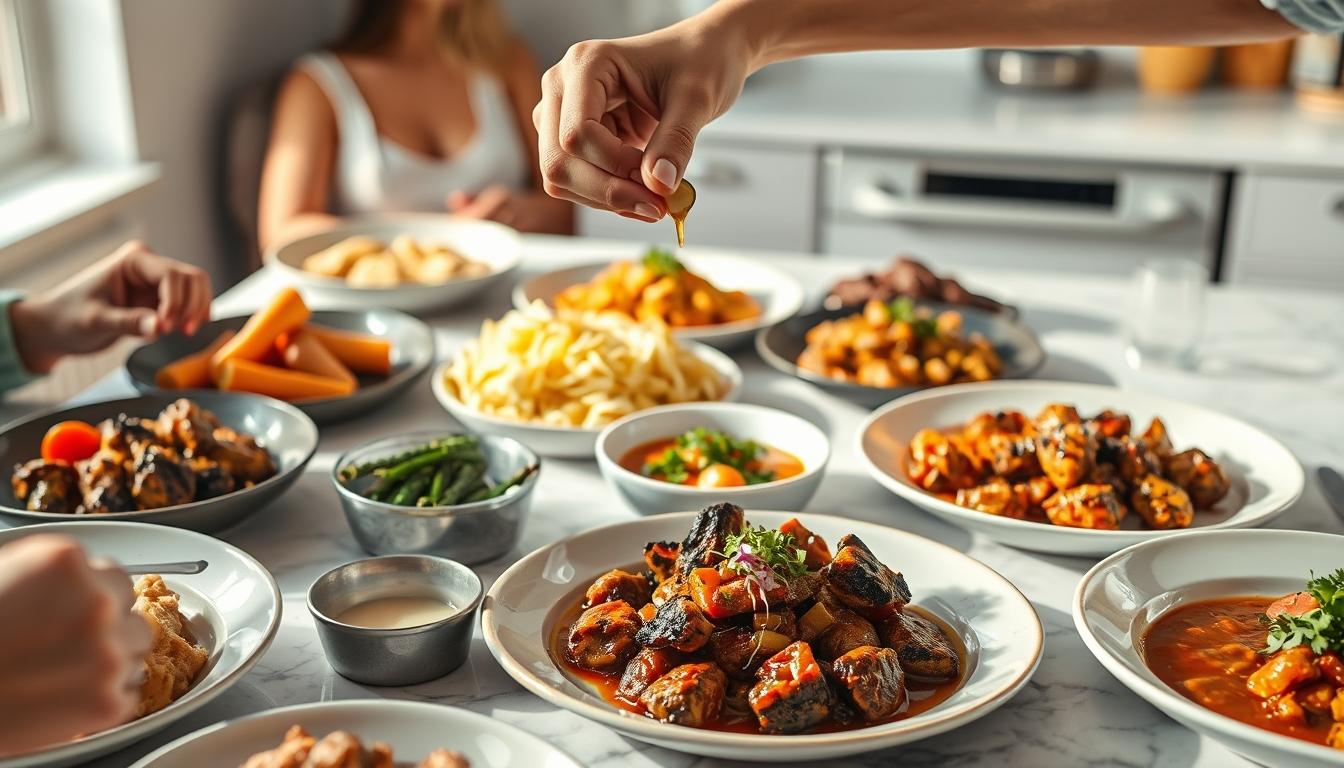 Quick weeknight meal preparation